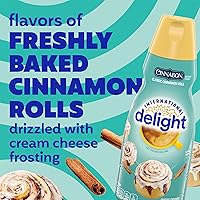 Vista 71 de International Delight Crema de café, caramelo macchiato, crema saborizada refrigerada, botella de 32 onzas líquidas