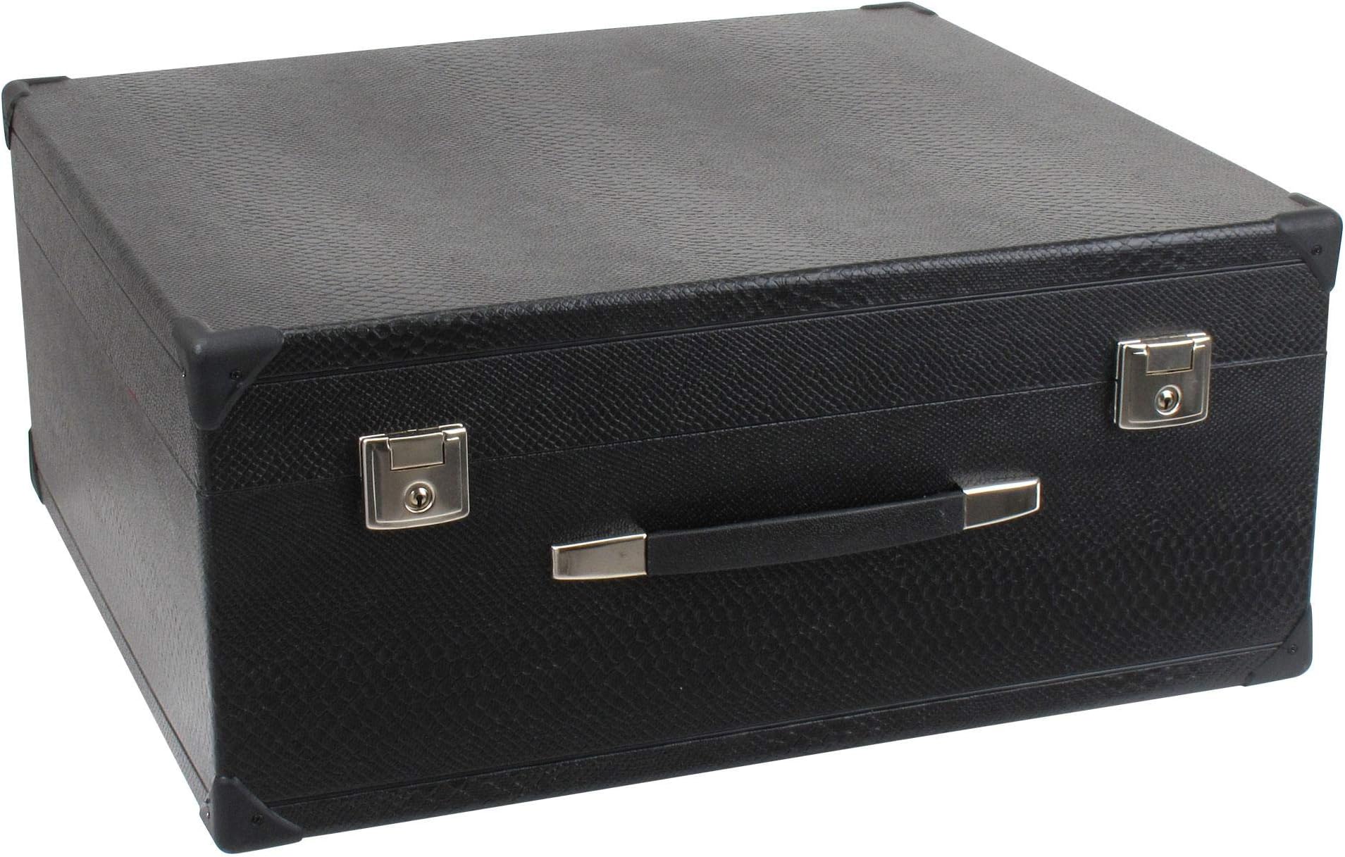 Alpenklang Case (Carry Case for 72 Bass Accordions, Wooden Core, Faux Leather Cover)
