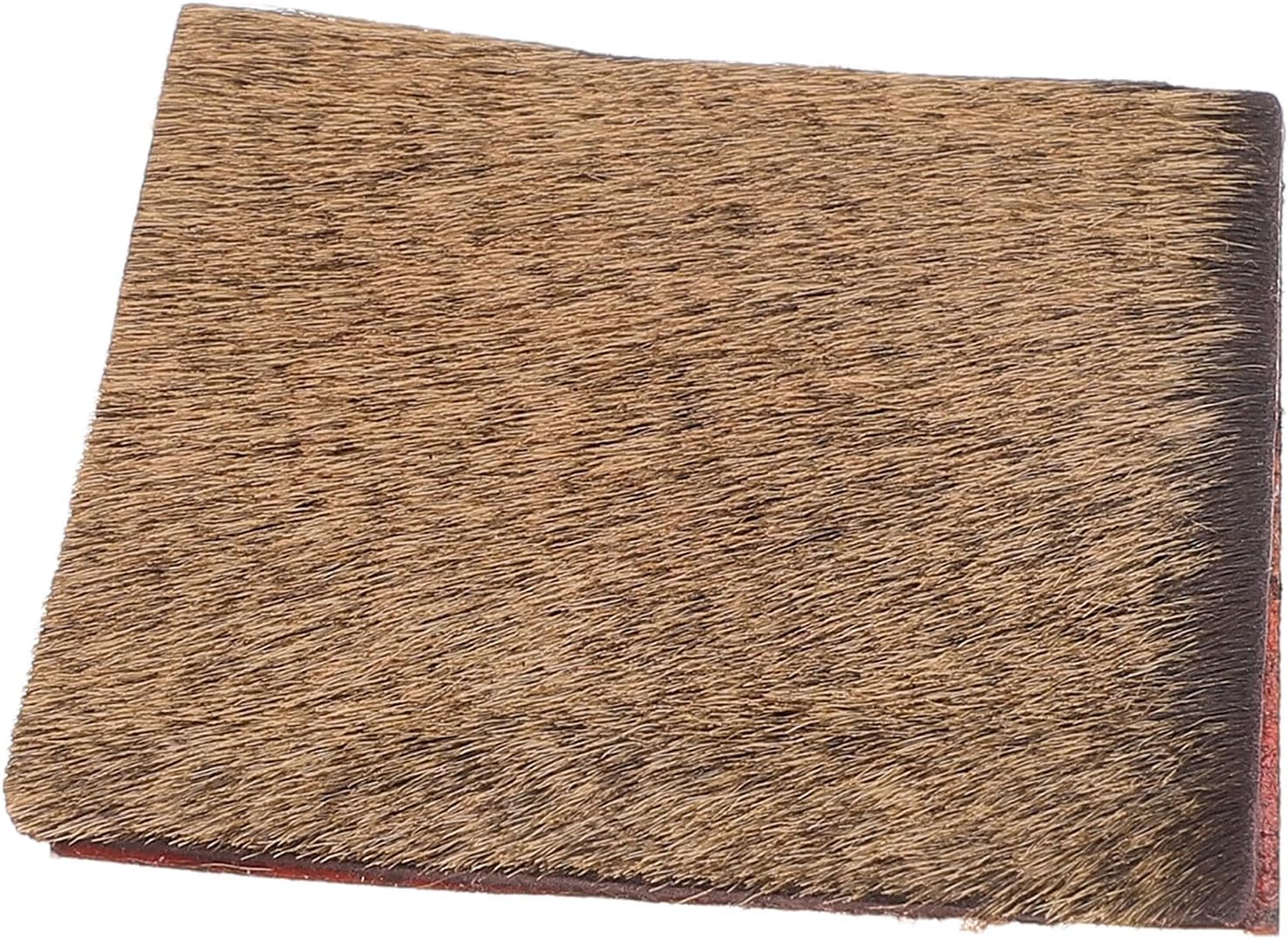 Totority Traditional Cowhide Arrow Rest Pad for Recurve and Drop Away Bows, Anti-Slip Brown Cowhide Archery Rest with Silent Felt Cushion for Outdoor Hunting and Target Shooting