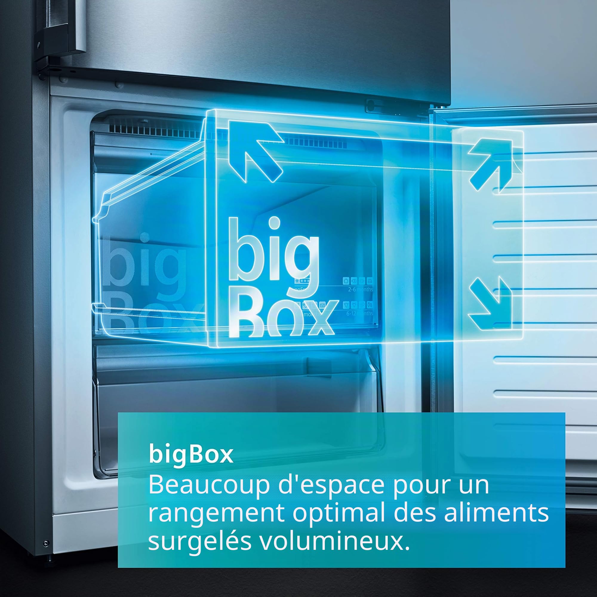 SIEMENS Congélateur armoire GS 58 NA W DV