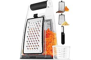 BASSWOOD Cheese Grater with Container