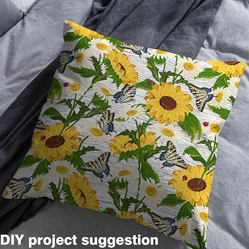 Vista 159 de Erosebridal The Yards - Tela floral de The Yard, tela de decoración de hojas retro, tela de tapicería de flores de hortensias de abejas de granja