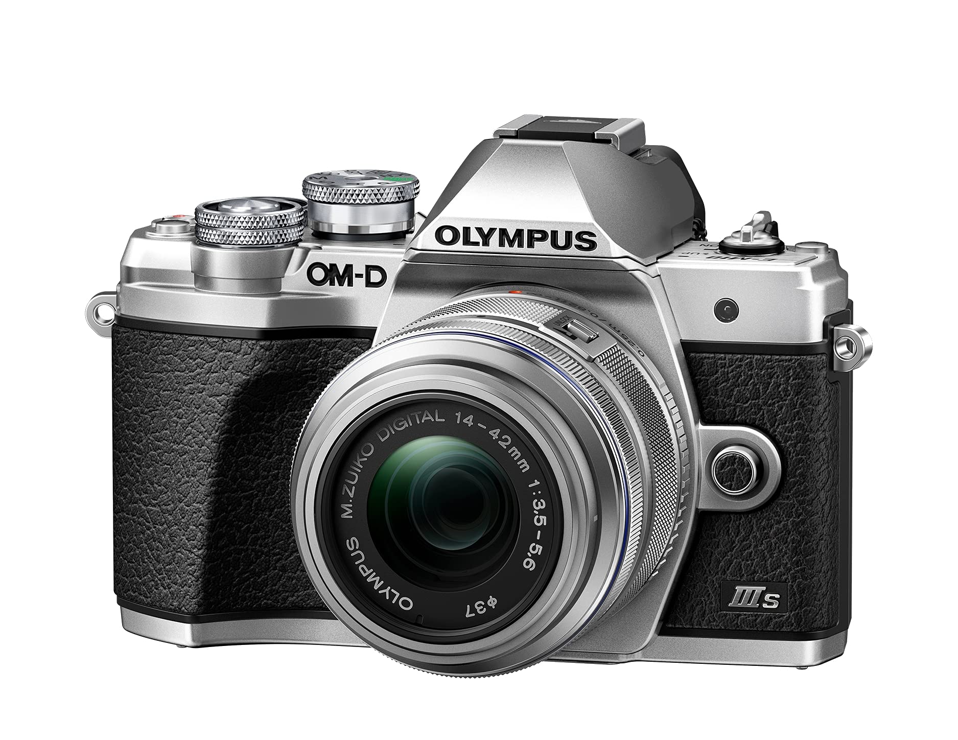 Olympus OM-D E-M10 Mark III S Systemkamera-Set, 16-MP-Sensor, 5 