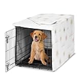 Sweet Jojo Designs 36in. Medium Dog Crate Cover (Boho Desert Sun) Pet Cage, Kennel Covers (Bohemian, Watercolor, Mountains, Southwest, Nature, Outdoors, Minimalist, Geometric, Mauve, Blush Pink, Gold)