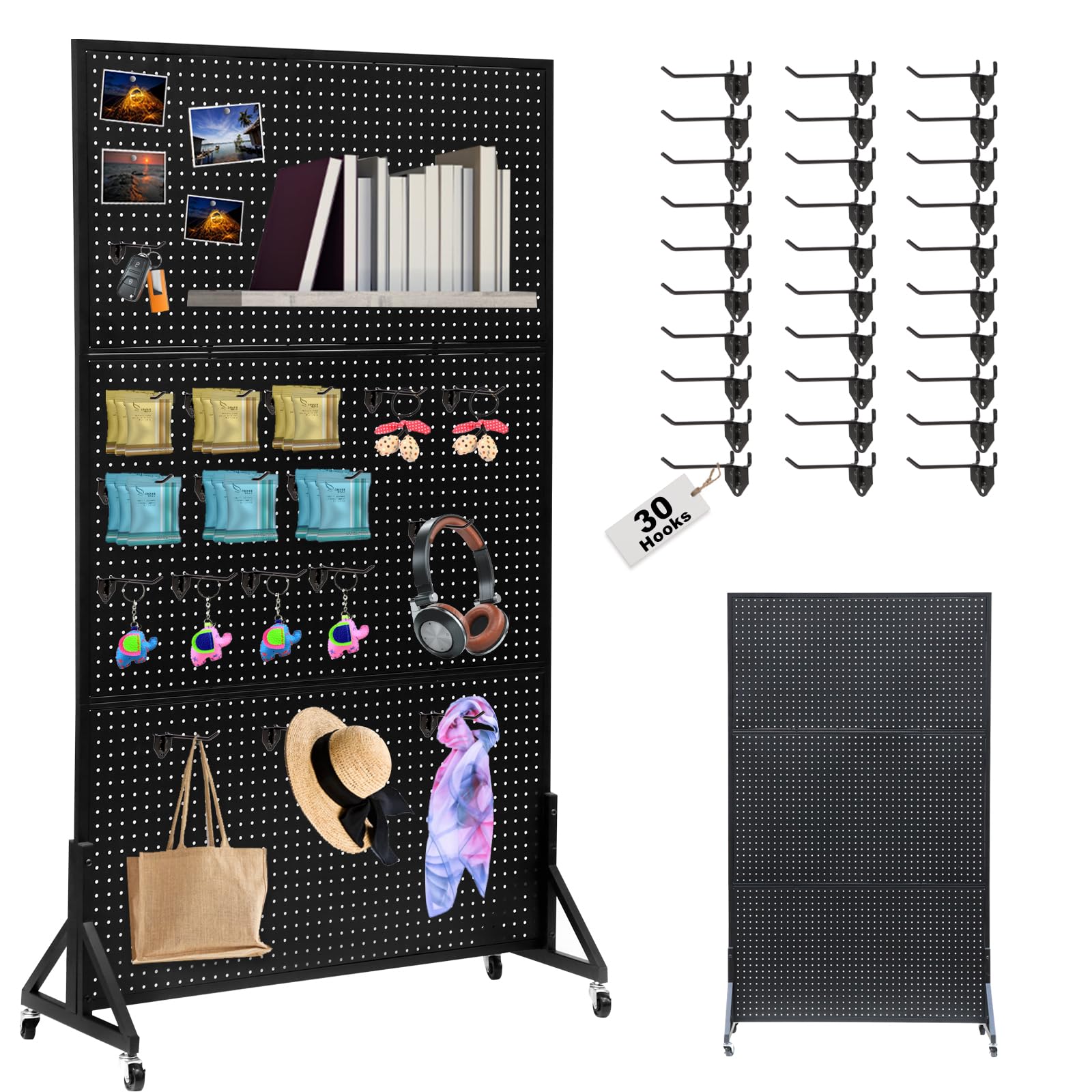 Amazon.com: Eastern Tree Metal Pegboard Display Stand 3.5 x 6 Feet