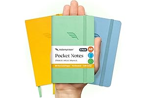 Pocket-Sized Dotted Notebooks: Ideal Companions for Versatility and Style