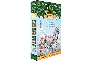 Magic Tree House Boxed Set: Adventure Awaits with Four Captivating Stories