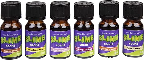 Miniatura 7 de Maddie Rae's Slime - Aceites perfumados deliciosos (paquete de 12) – Botellas de fragancia natural de alimentos extra grandes de 0.3 fl oz (0.34