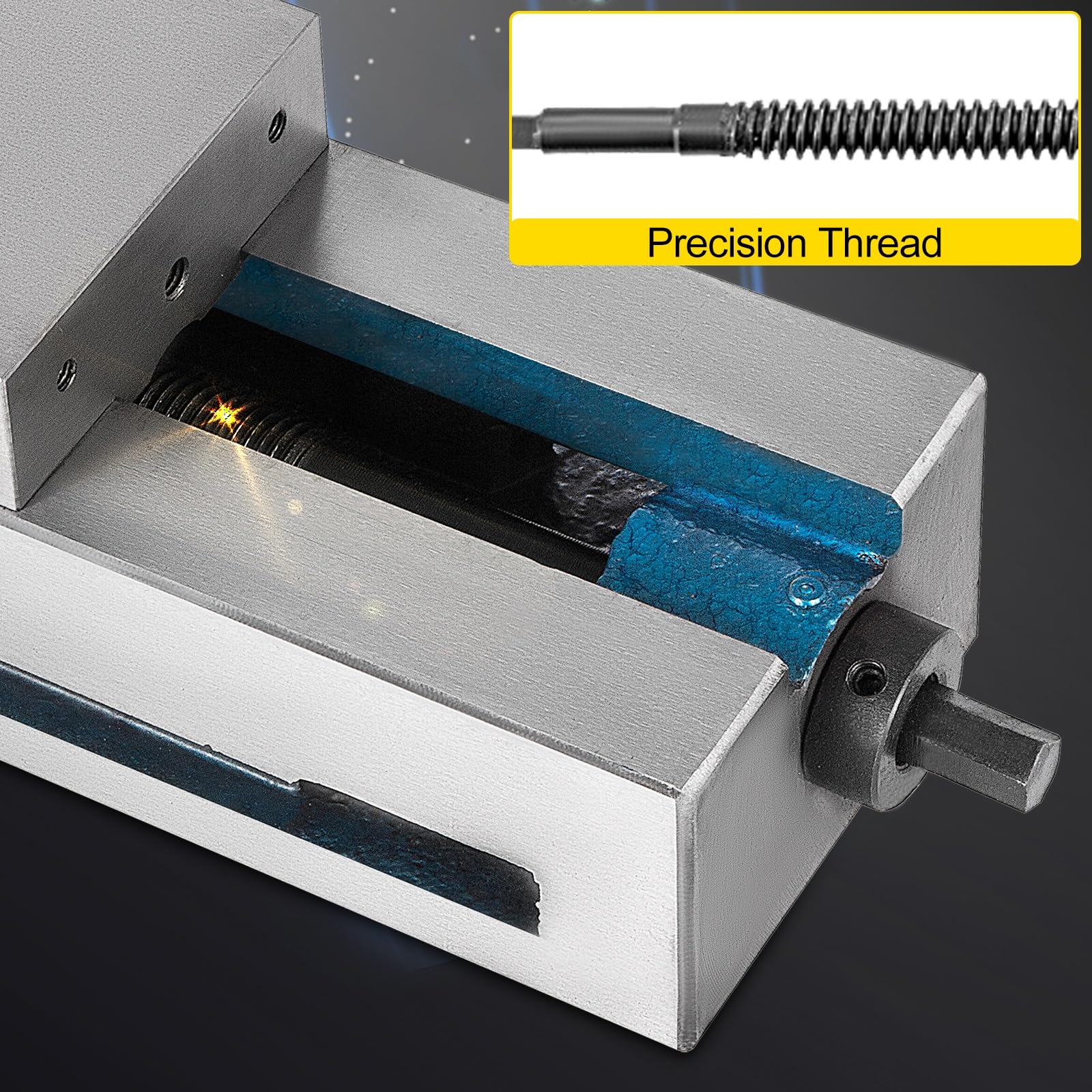 Máquina de Material Hierro dúctil con sujeción Mesa Banco Tornillo fresado(125N)