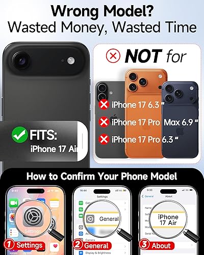 Miniatura 34 de LeYi Funda para iPhone XR: con protector de pantalla X2 + 2 funda para cámara [compatible con MagSafe] Funda protectora magnética i iphoneXR, Negro