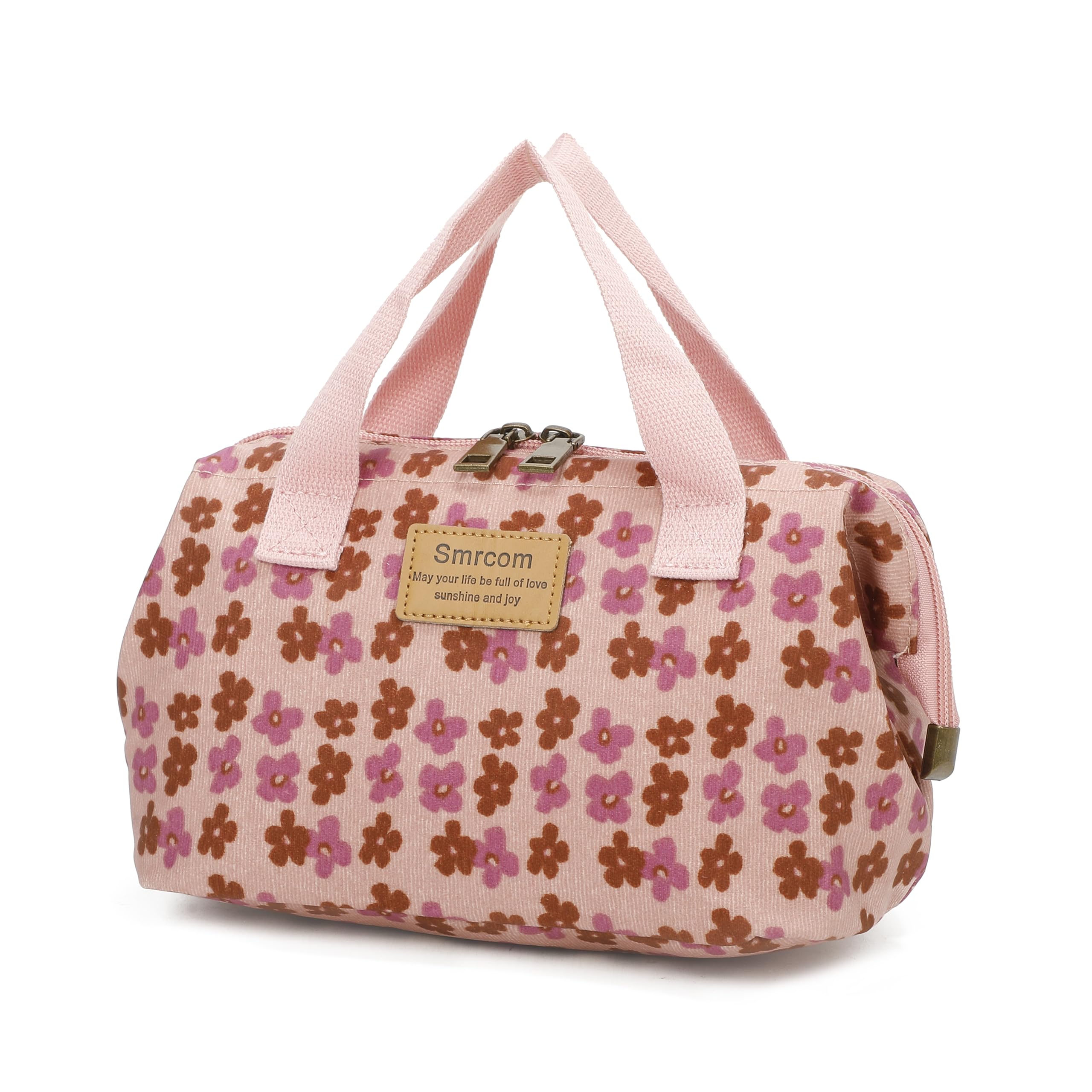 Smrcom Makeup Bag Cosmetic Bag For Women Girl Travel Makeup Bag Toilet Bag Zipper Organizer Bag Waterproof