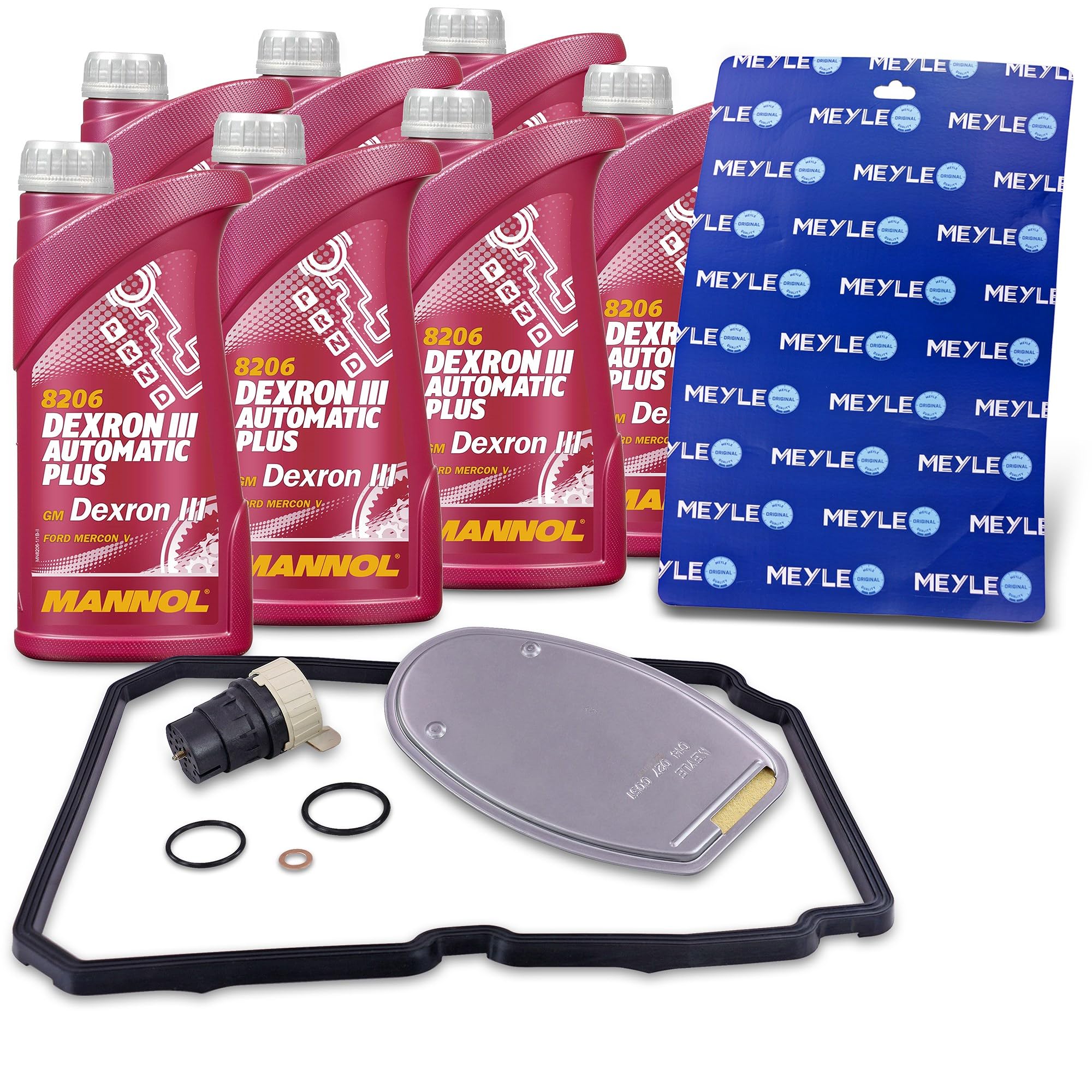 BESTPRICE 1x Jeu de filtres hydrauliques y compris joint huile de transmission 7l Compatible avec MERCEDES Classe C, CLC, CLK, CLS, Classe E, Classe G, GLK, Classe M, Classe S, SL, SLK, SPRINTER