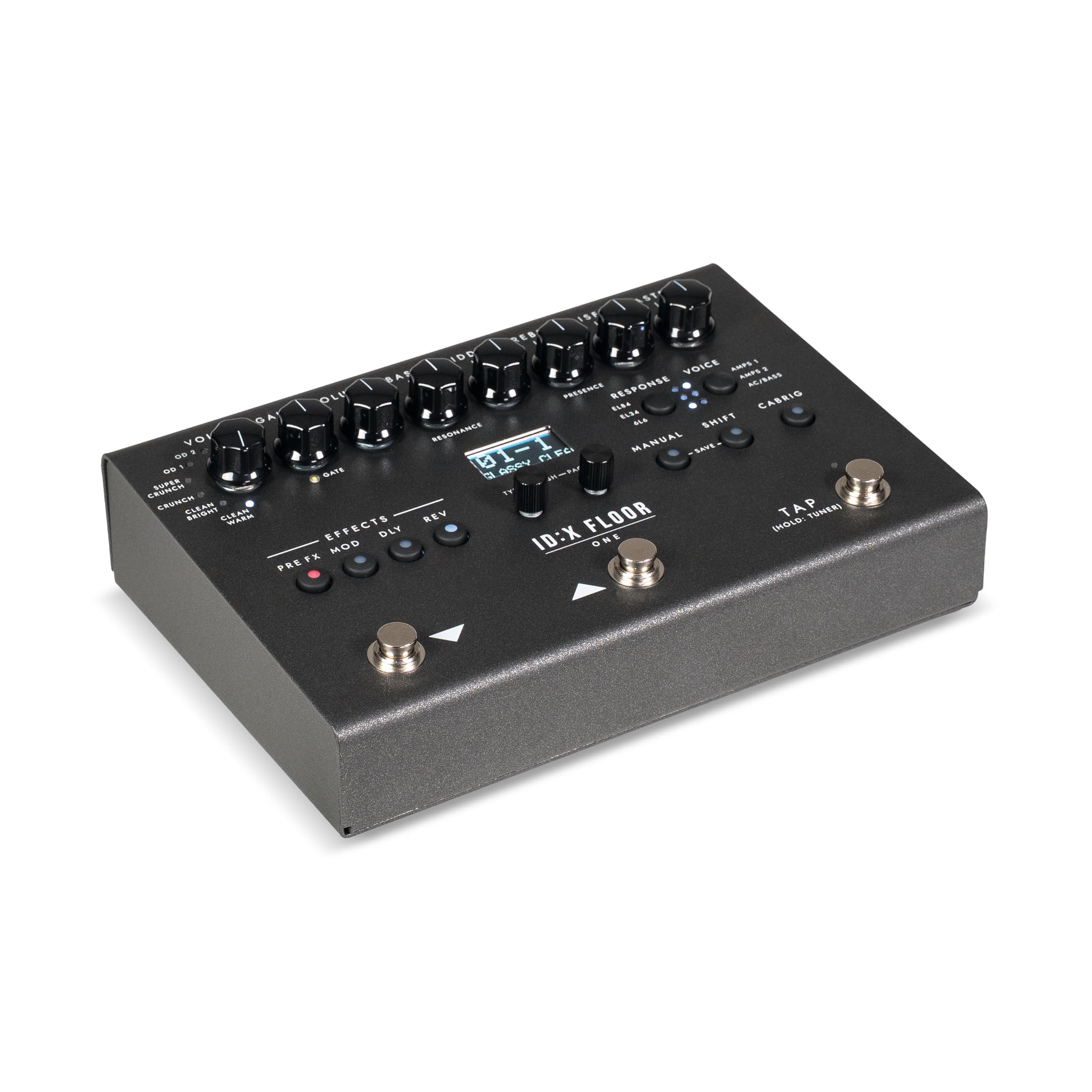 Blackstar ID:X Floor 1 Pedalboard z Modelowaniem Wzmacniaczy – 6 Modeli Wzmacniaczy, Emulacja Lampowa, 35+ Efektów, CabRig i Łączność USB-C