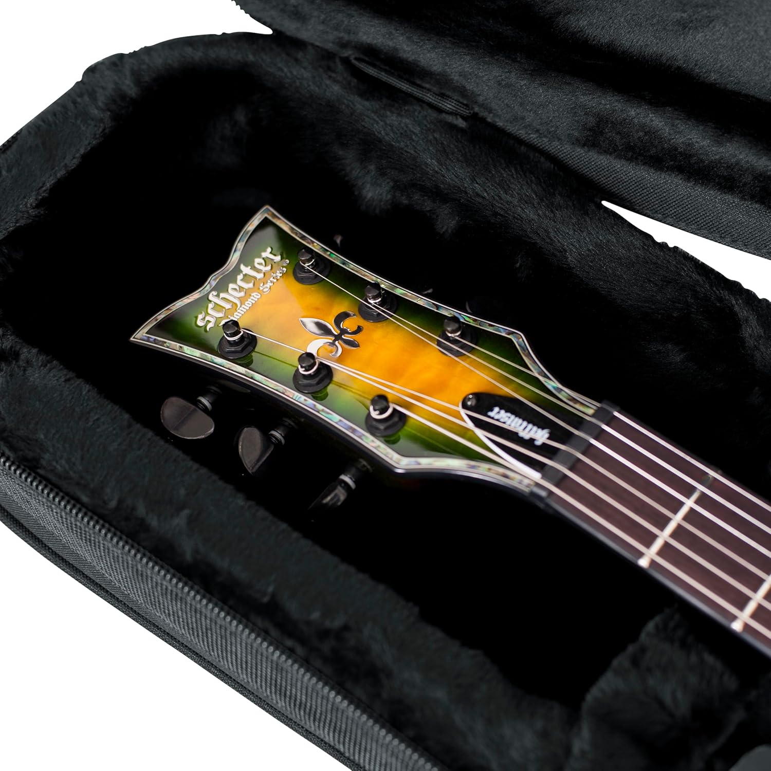 Gator Cases Lightweight Polyfoam Guitar Case For Double Cut Away Electric Guitars (GL-SG)