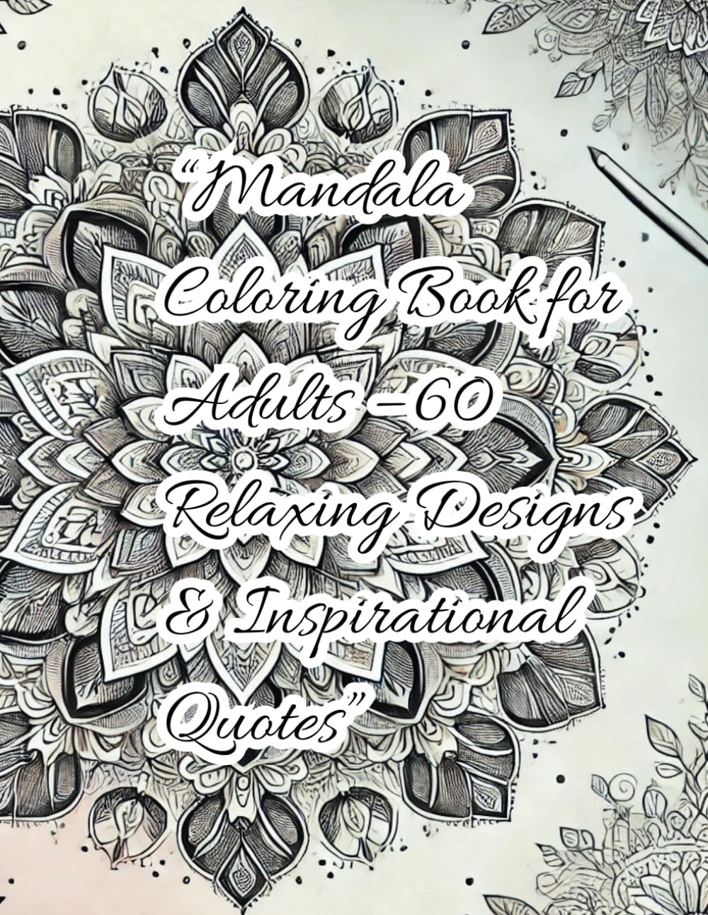 Find Peace in the Lines – A Mindful Mandala Coloring & Inspiration Book: Relaxing Mandala Designs with Inspirational Quotes for Mindfulness, Stress Relief, and Creativity