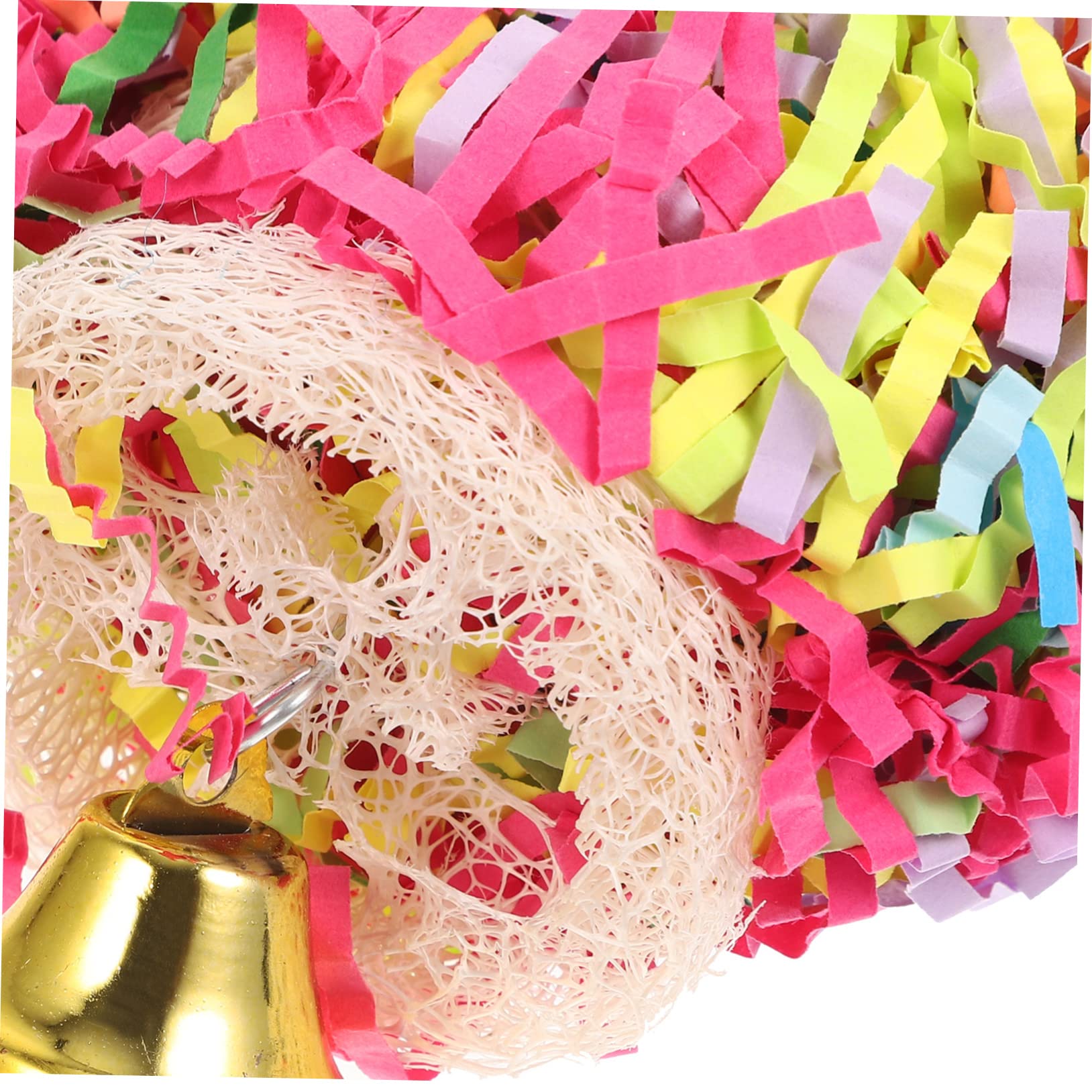 BESPORTBLE 2sets Giocattoli Da Masticare Appesi Per Pappagalli Giocattoli Creativi Per Uccelli Accessori Per Gabbie Attività Di Masticazione e Gioco Per Pappagalli Medi e Grandi