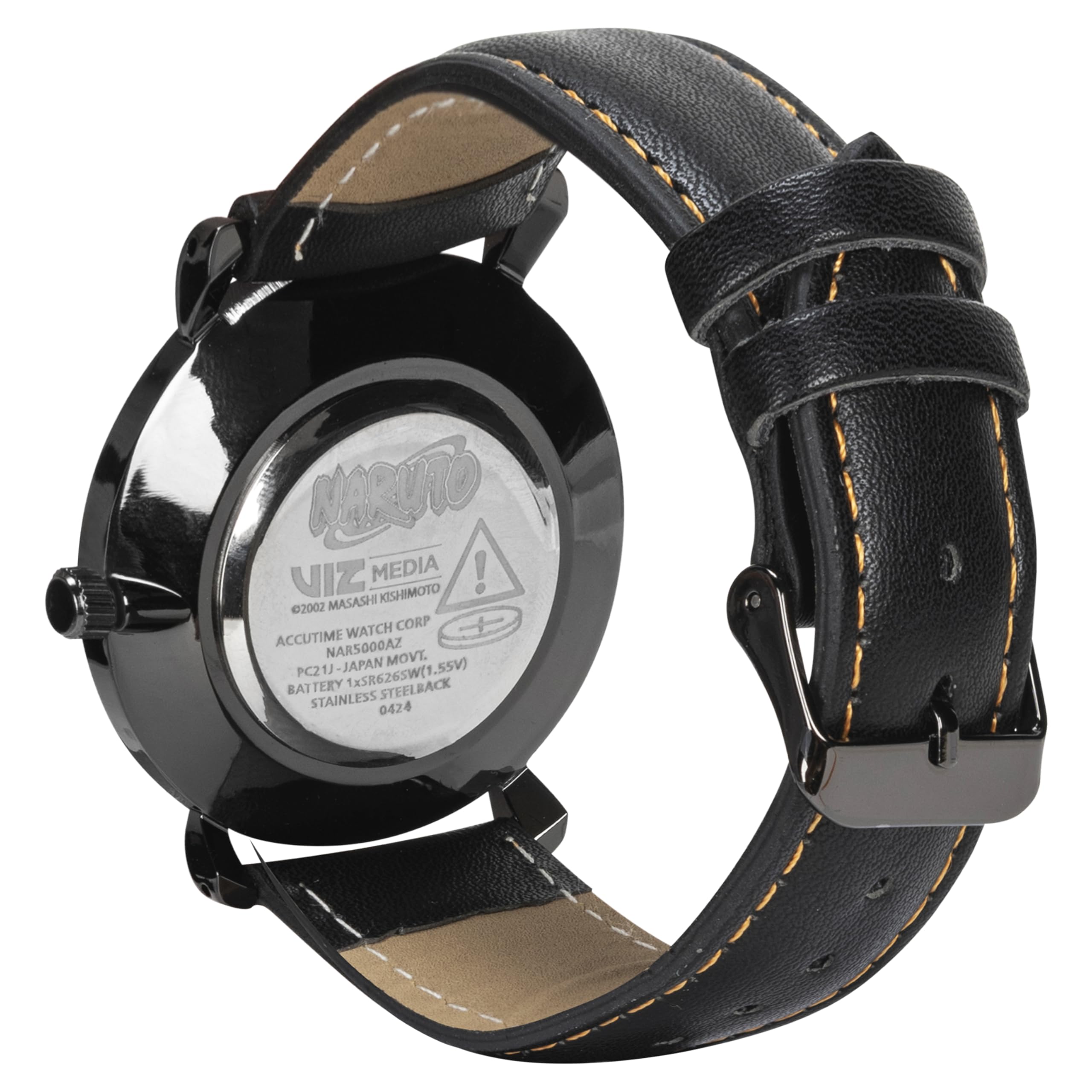Accutime Orologio Analogico al Quarzo Giapponese Unisex Bambini con Cinturino in Pelle Sintetica NAR5000AZ