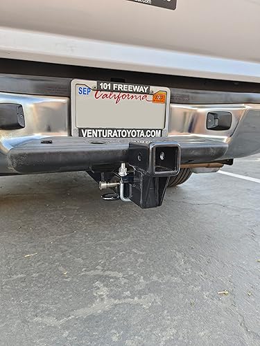 Miniatura 10 de MaxxHaul 50650 Elevador de enganche de remolque para receptores de 2 pulgadas con elevacióncaída de 6 pulgadas