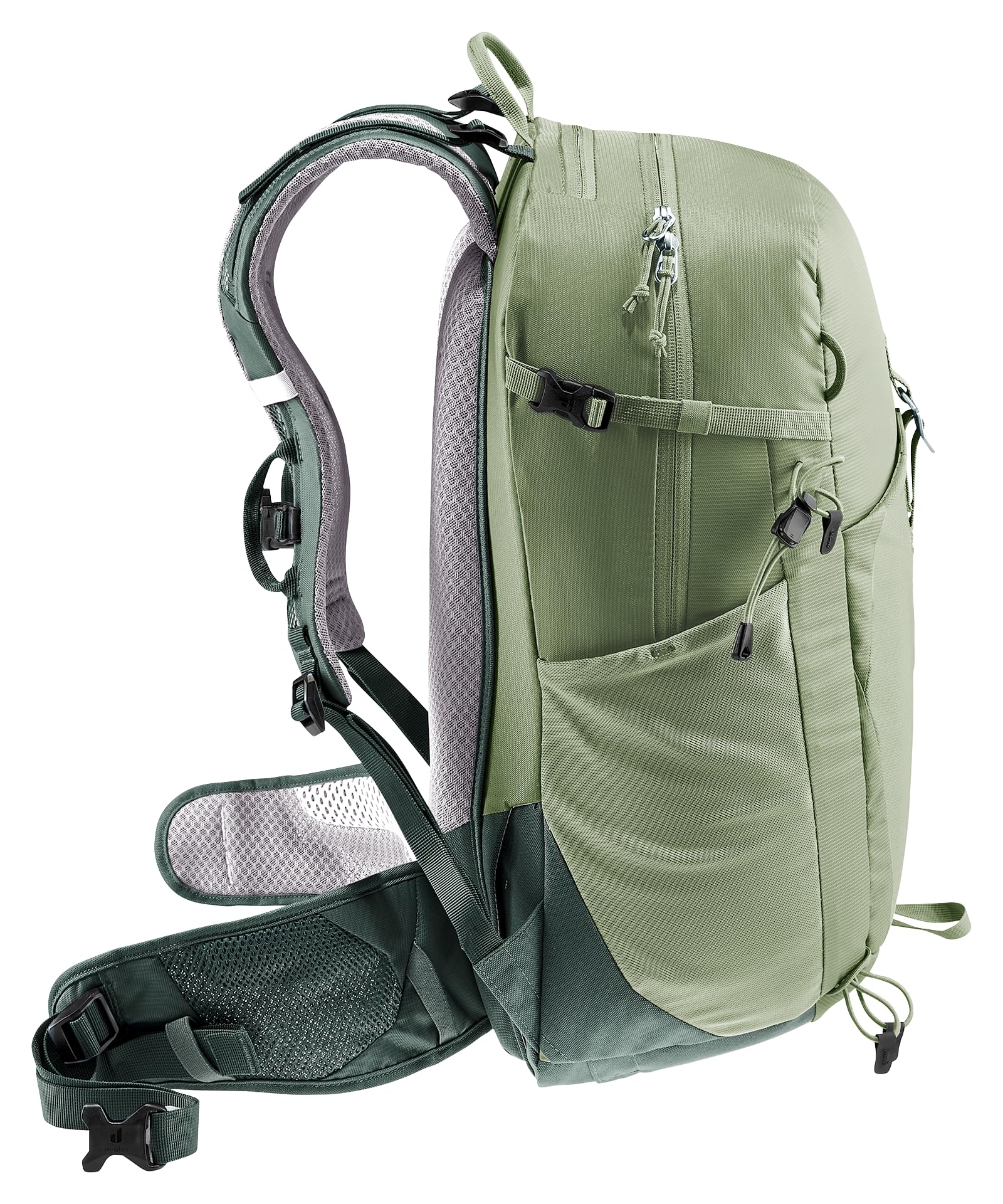 deuter Trail 25 plecak trekkingowy i Via Ferrata, Grove-ivy, 25 L, Minimalistyczny