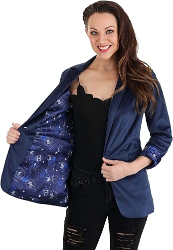 Harry Potter - Blazer azul marino Ravenclaw para mujer, con licencia oficial para mujeres adultas de Harry Potter
