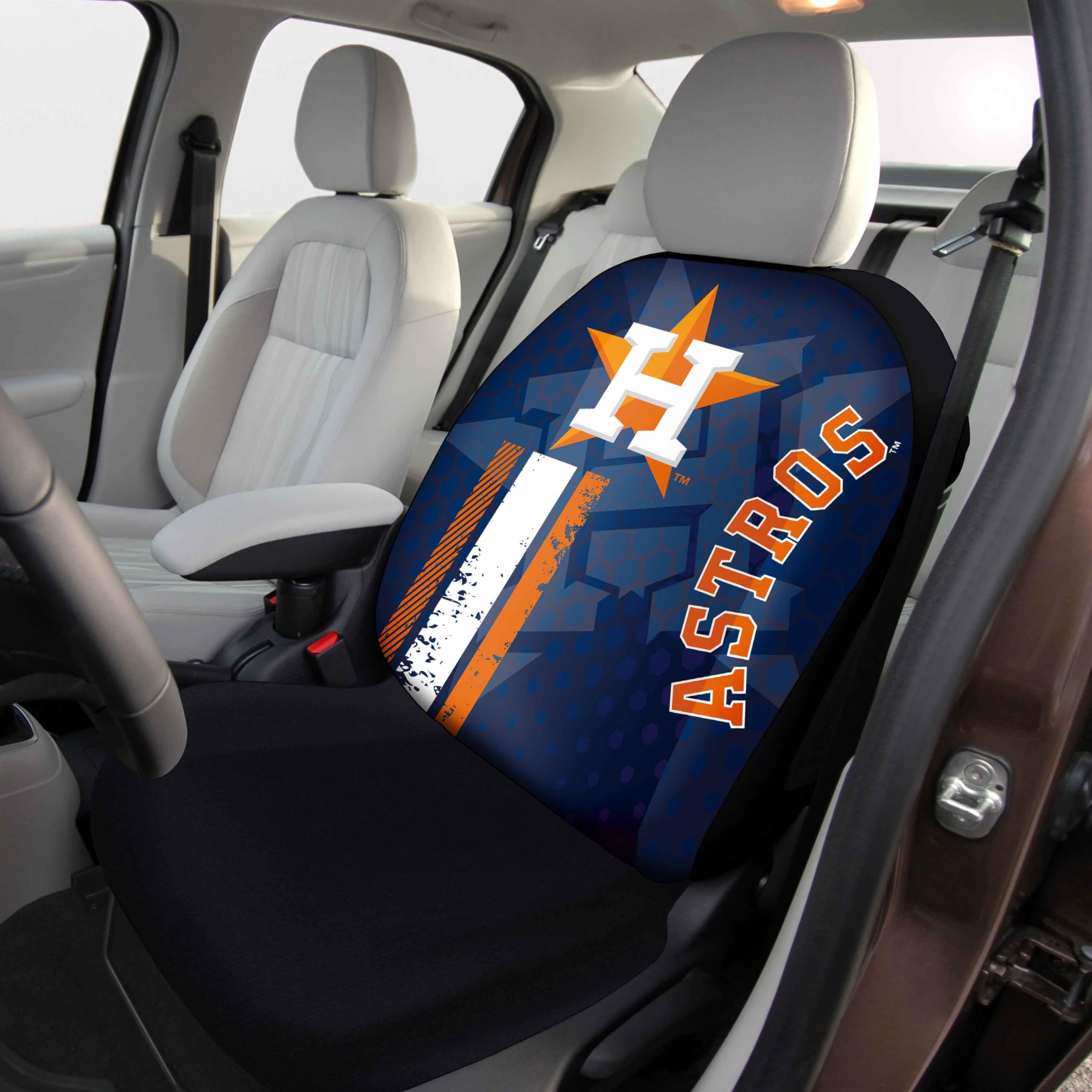 FANMATS 40452 MLB - Houston Astros Rally Seat Cover with Star H Cap Logo & Wordmark