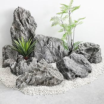 Amazon.co.jp: 屋外用の人工岩、フェイクロックカバー、庭の装飾用 Amazon.co.jp: 屋外用の人工岩、フェイクロックカバー、庭の装飾用