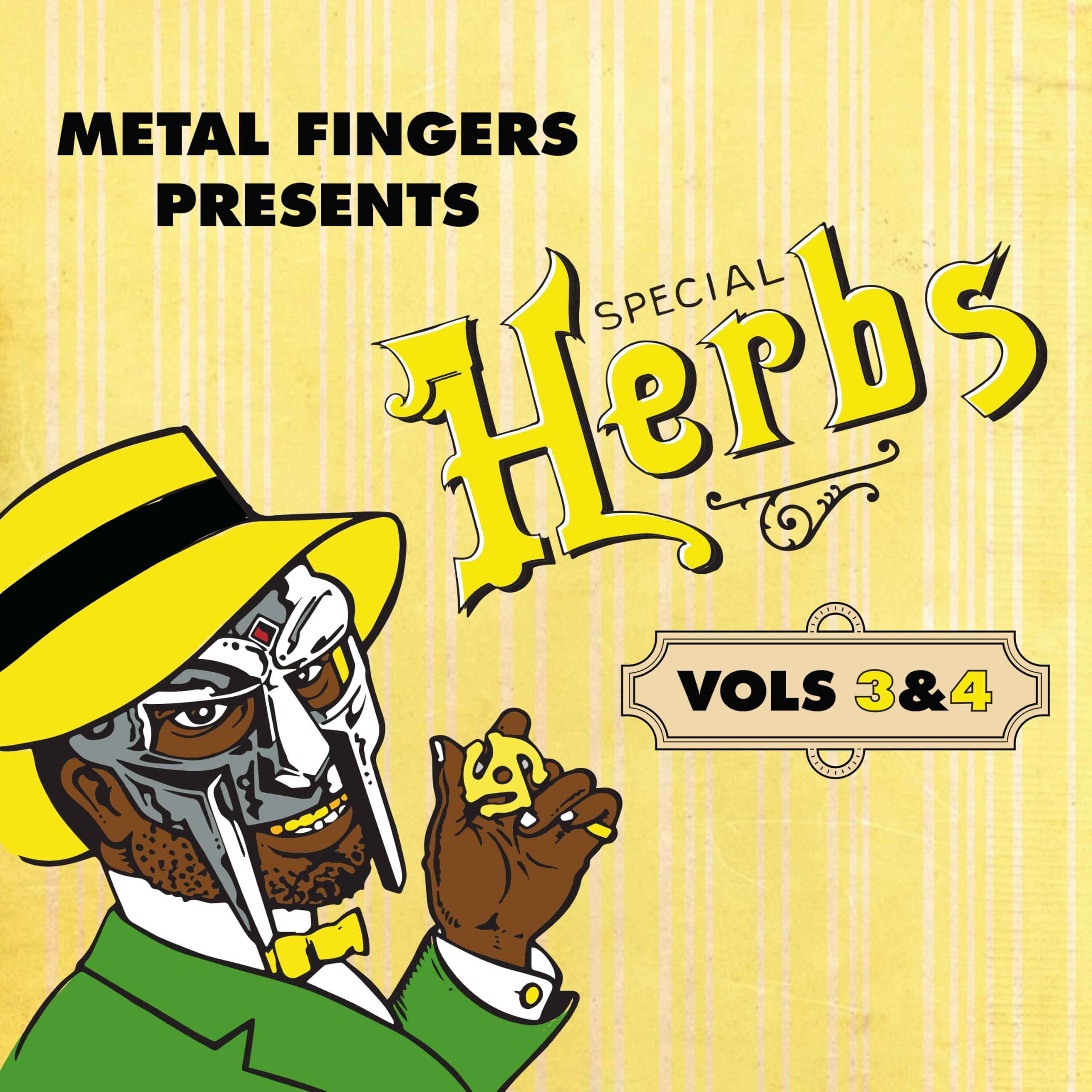 洋楽 SPECIAL HERBS VOLUME 3 & 4 Metal Fingers Presents: Special Herbs Vol. 3 & 4: Amazon.com.br