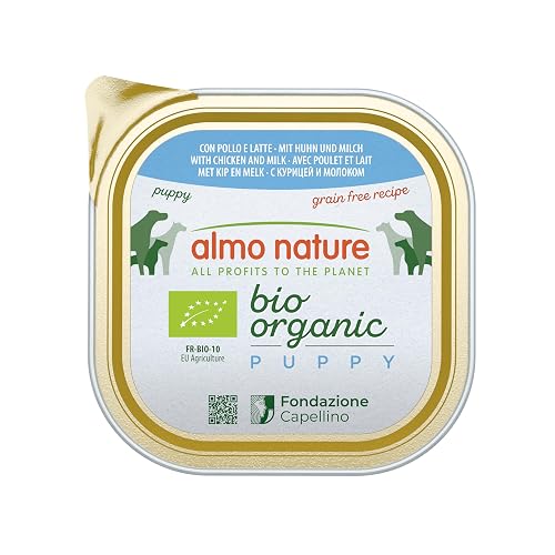 almo nature Daily Menu Bio - Comida para Cachorros de Pollo, Transparente