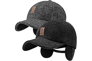 Baseball Winter Hats with Ear Flaps: A Snuggly Safeguard for Winter Adventures