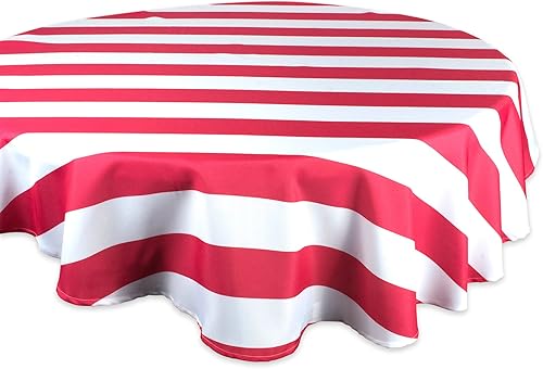 Miniatura 1 de DII - camino de mesa para exteriores, diseño de rayas, color azul marino, 14 x 108,