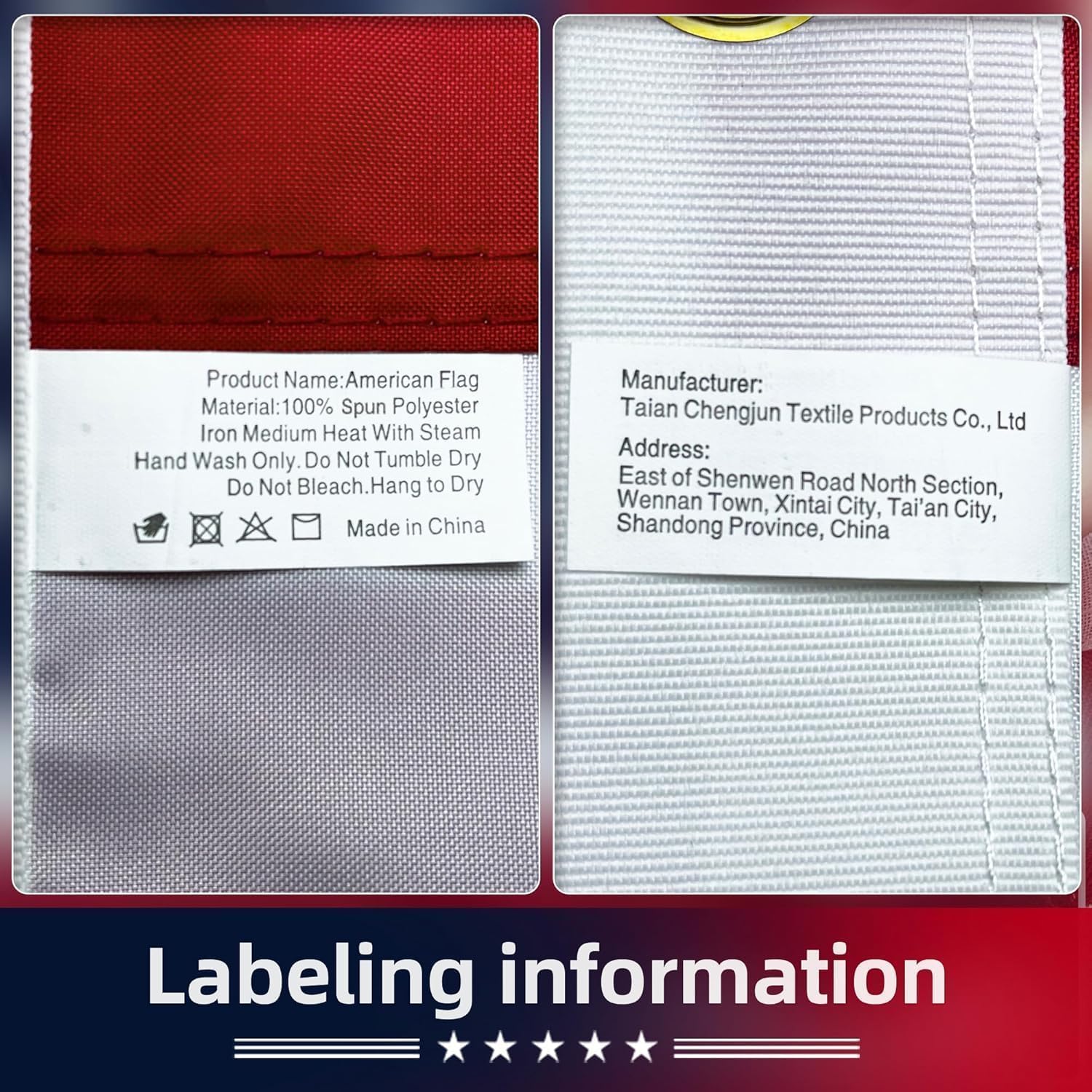 250 Year American Anniversary Flag 3x5 FT Durable 250th Anniversary US Flag Embroidered Heavy Duty Polyester 250 Years USA Flag Outdoor