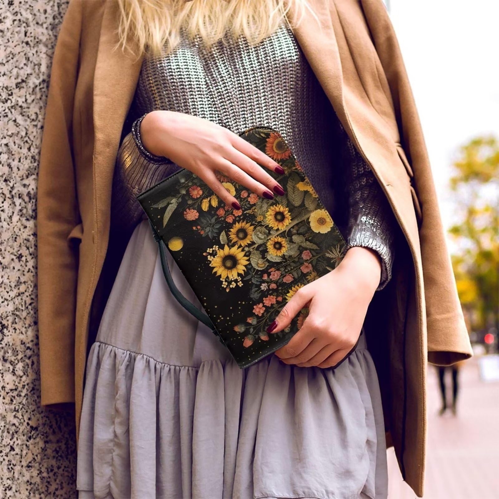 STUOARTE Vrouwen Meisje Lederen Bijbel Cover Boek Cover Bloemen Vlinder Bijbel Beschermhoes met Handvat en Pocket Waterdichte Kerk Bijbel Tas Multifunctionele Studie Tas Tote met Pen Slots, Paars STUOARTE Vrouwen Meisje Lederen Bijbel Cover Boek Cover Bloemen Vlinder Bijbel Beschermhoes met Handvat en Pocket Waterdichte Kerk Bijbel Tas Multifunctionele Studie Tas Tote met Pen Slots, Paars