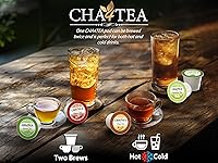 Vista 5 de Cha4TEA 36 cápsulas de té negro compatibles con cafeteras Keurig K-Cup