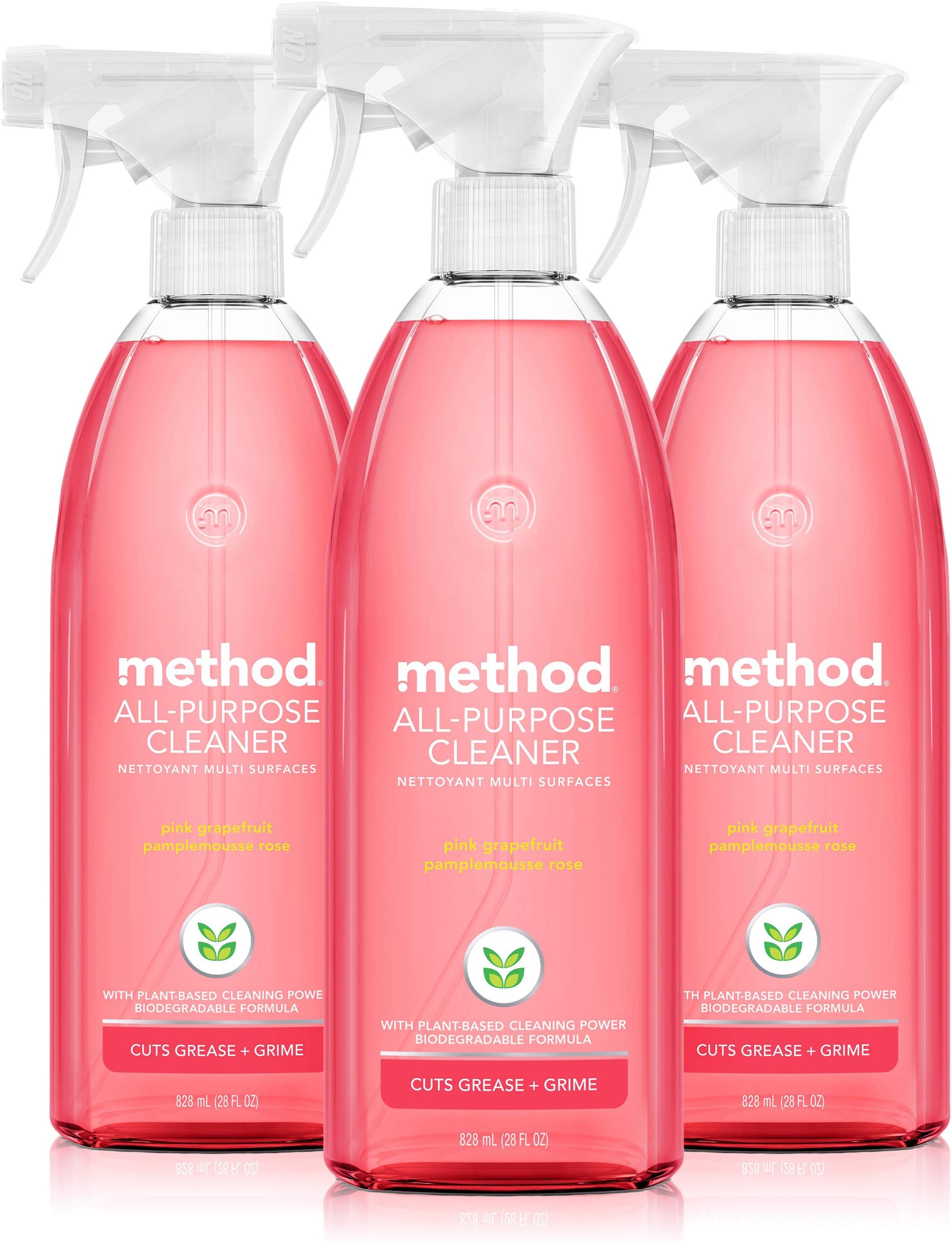 Amazon.com: Method All-Purpose Cleaner, Pink Grapefruit, 28 Ounce, 3 ...
