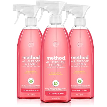 Amazon.com: Method All-Purpose Cleaner, Pink Grapefruit, 28 Ounce, 3 ...