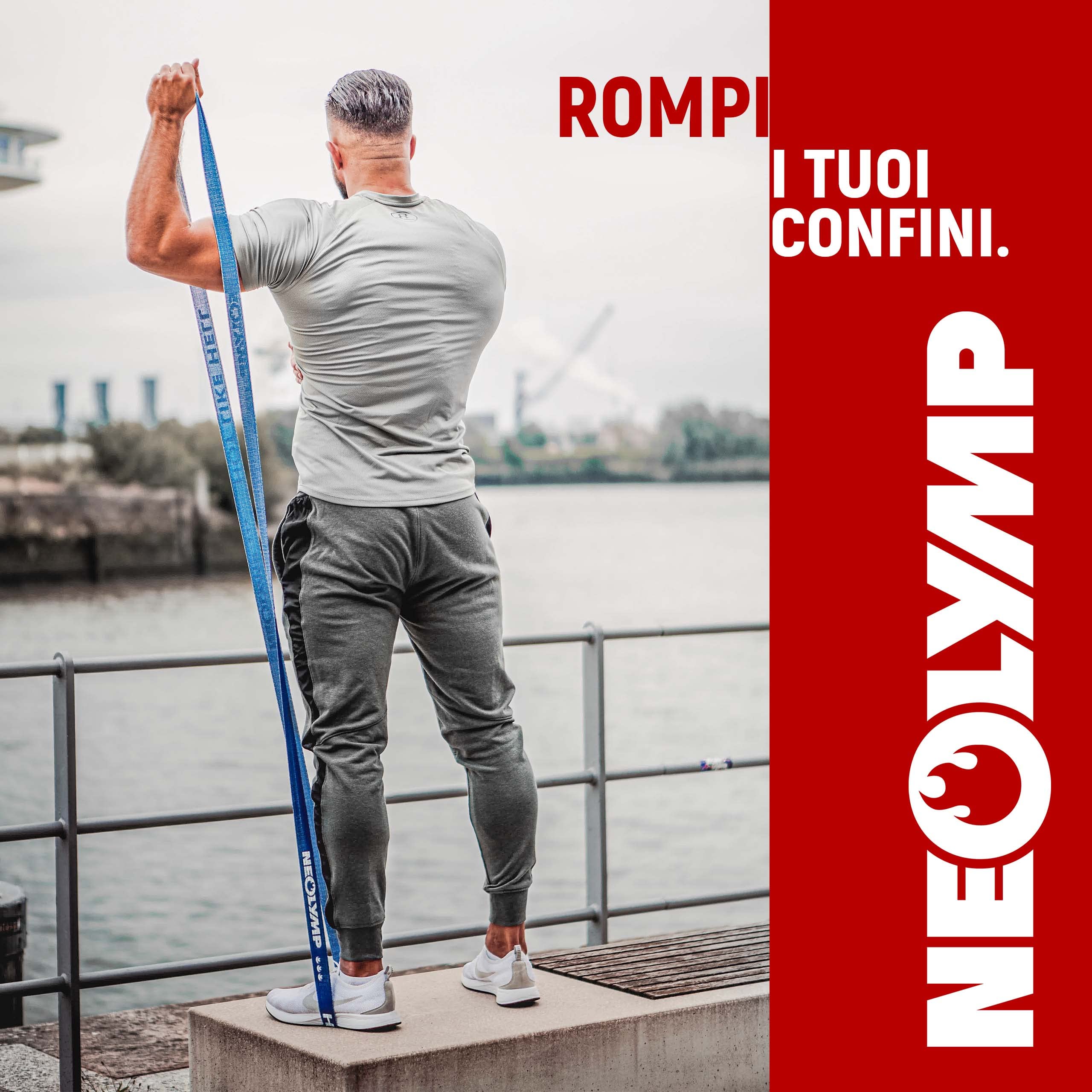 NEOLYMP Elastici fitness – elastico fitness fasce elastiche fitness bande elastiche fitness elastici palestra fascia elastica esercizi