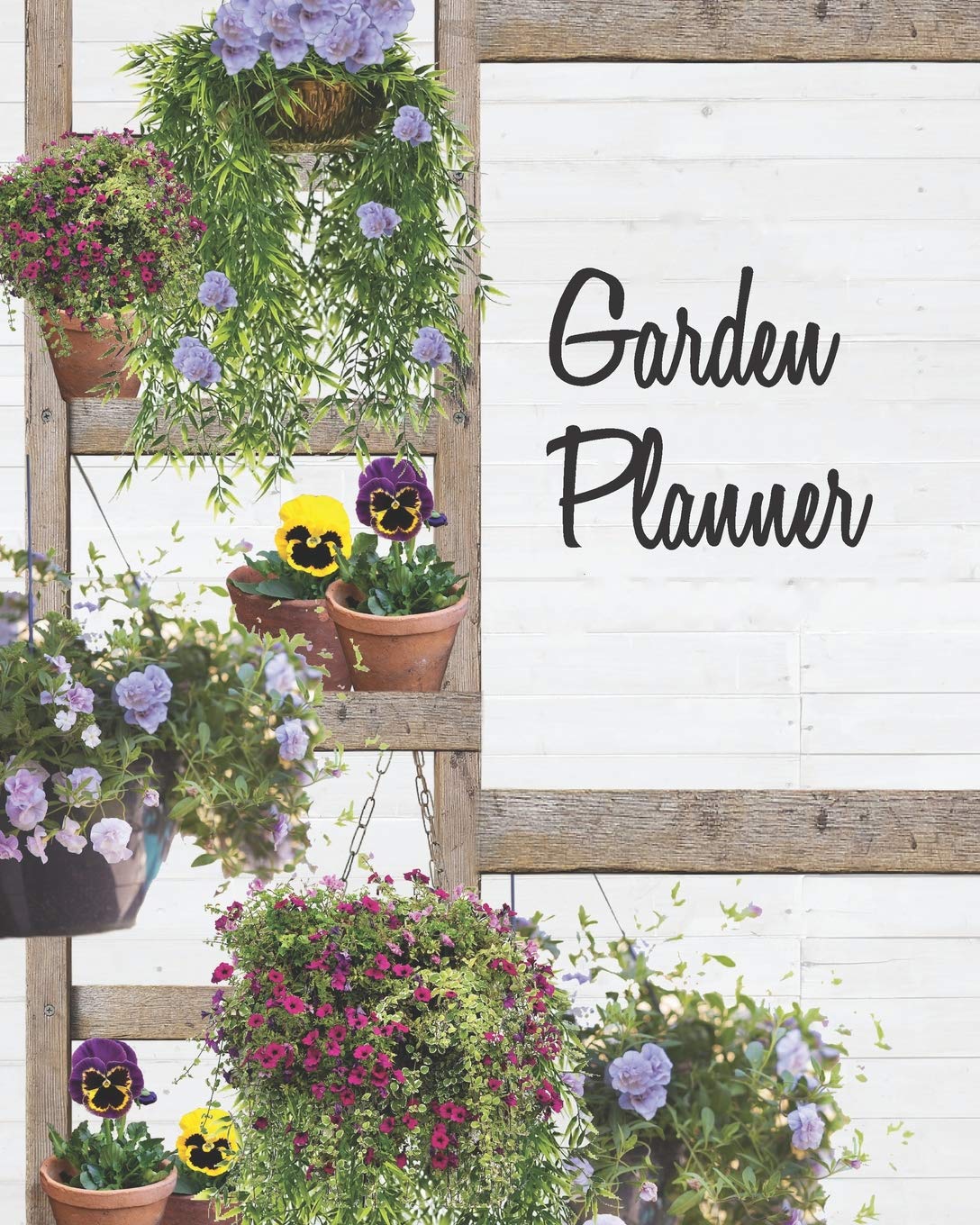 Garden Planner: Gardening Journal, Log Book, Design Sketchbook or Planning Notebook with Dot Grid Pages