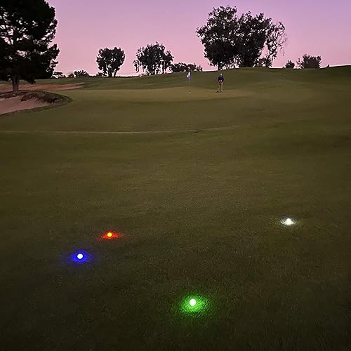 Miniatura 4 de GoSports Paquete de 12 pelotas de golf con luz LED, activadas por impacto con temporizador de 10 minutos