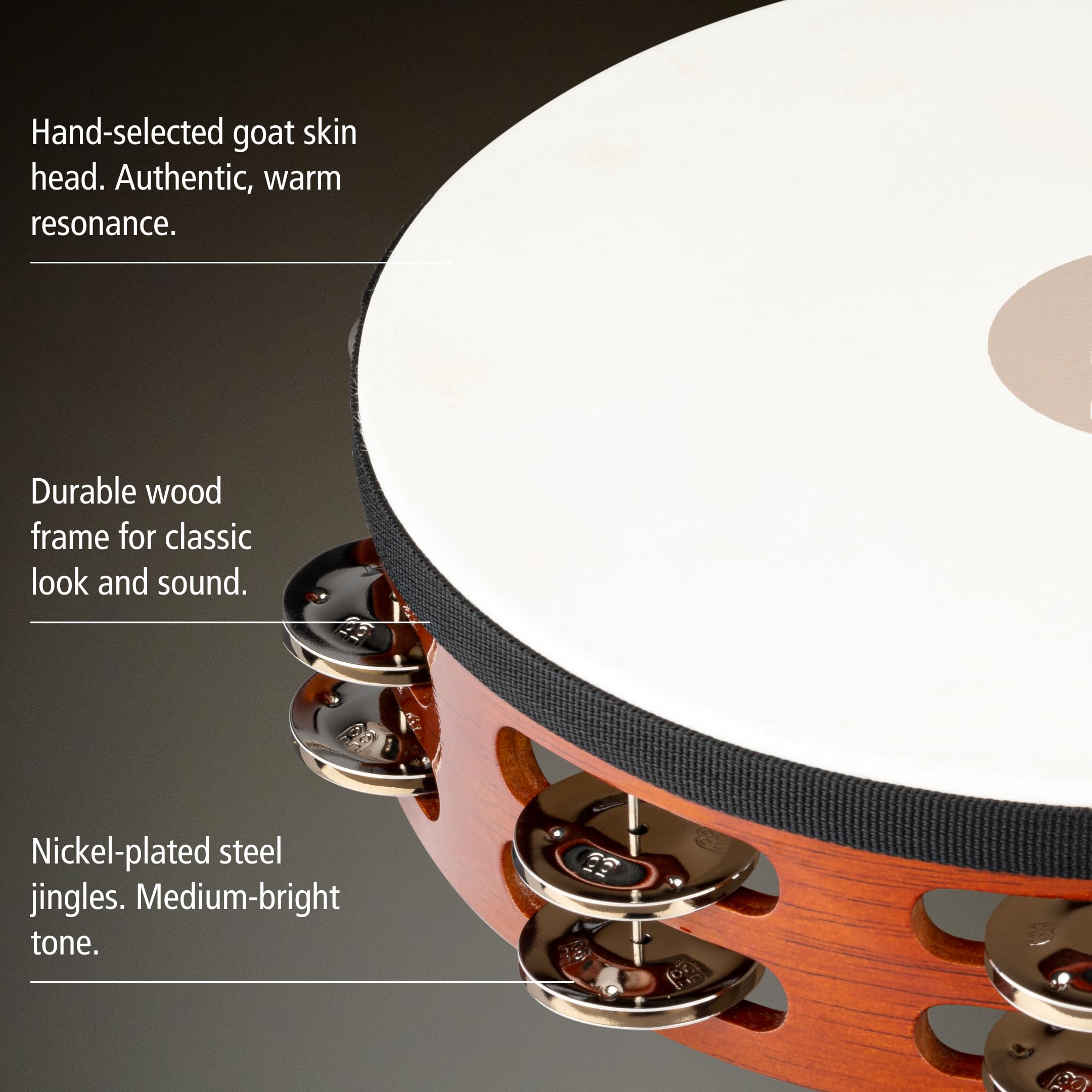 Amazon.com: Meinl Percussion TAH2AB Traditional 10-Inch Wood