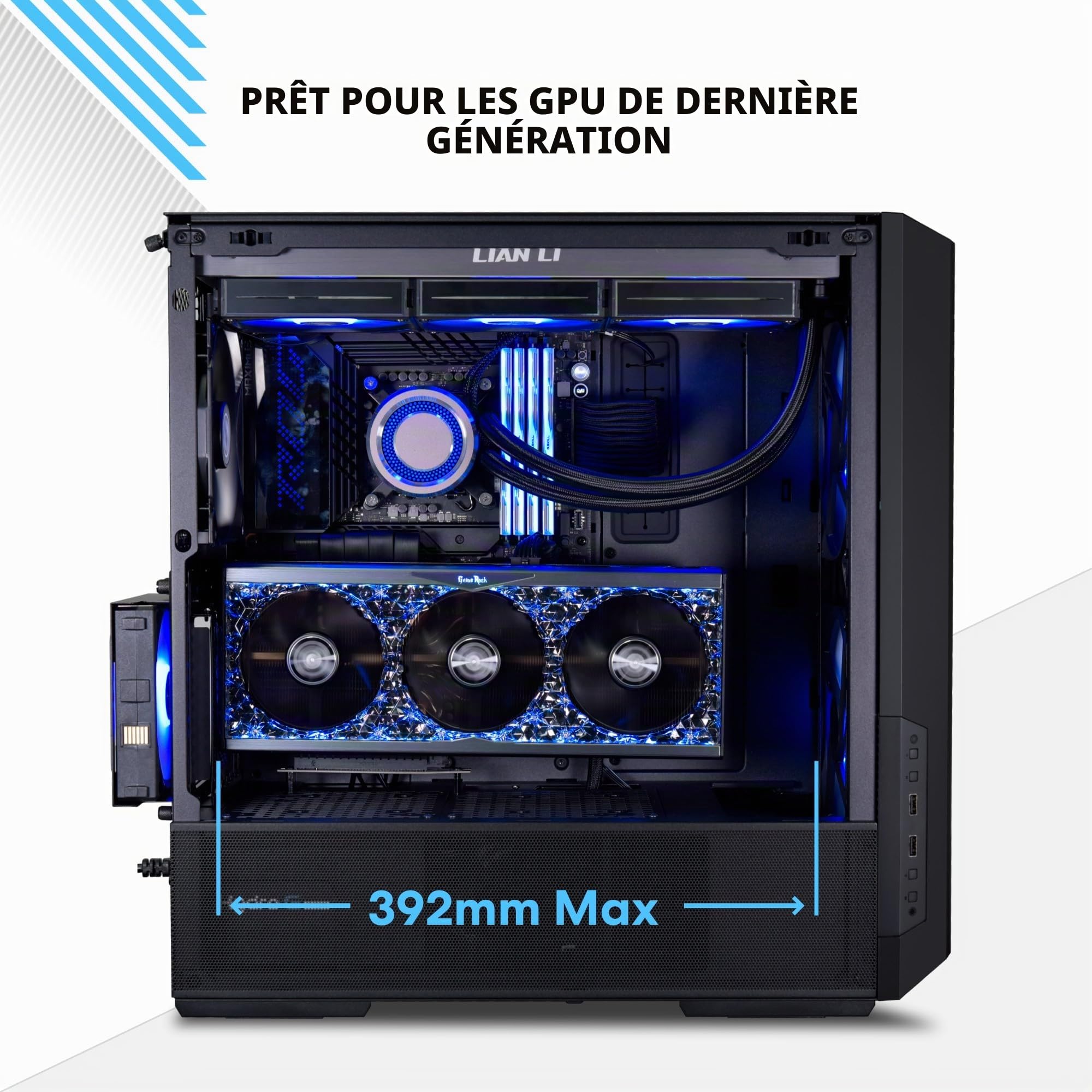 Lian Li Lancool 216 Midi Tower Trasparente, Bianco (lian Li Lancool 216 Rgb MiD-Tower Pc Case - White)