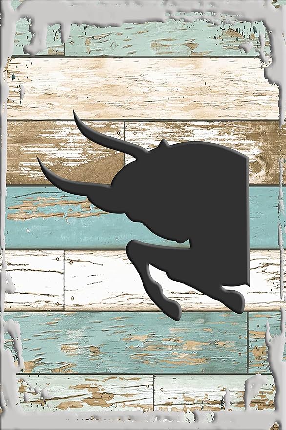 Taurus the bull silhouette April 20-May 20 zodiac sign astrology White Wall Art Decor Funny Gift