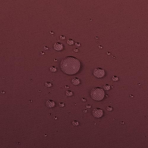 Miniatura 5 de ALYVIA SPRING - Forro de cortina de ducha de tela impermeable en rojo burdeos, forro de ducha suave de calidad hotelera con 3 imanes, tela ligera y