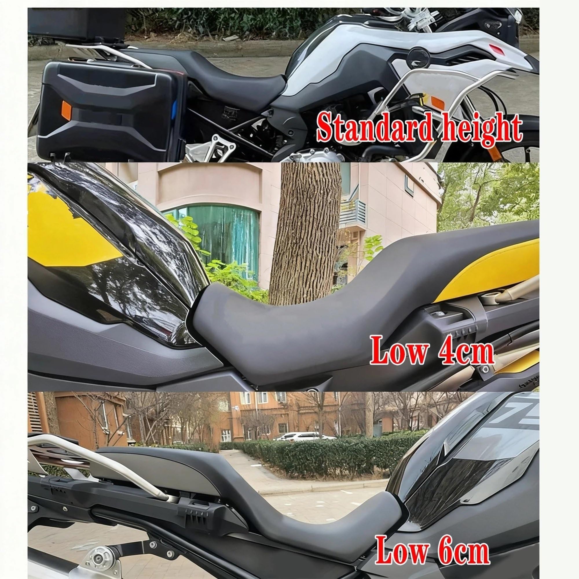 Accessori motociclette Per BMW F750GS 2018-2023 F850GS 2018 2019 2020 2021 2022 2023 Adventure Cuscino Per Sella Da Motociclista Alto O Basso Parti di ricambio | Rallye