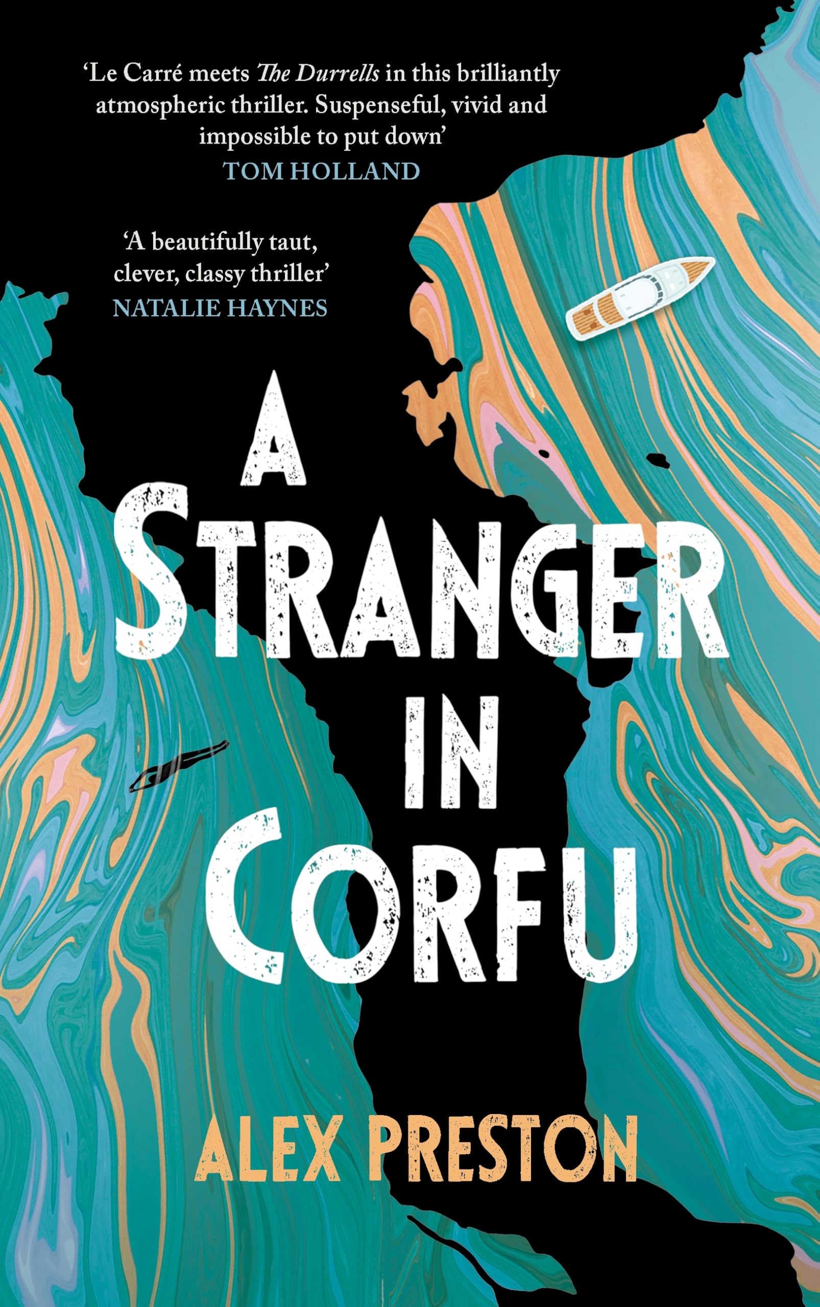 Alex Preston - A Stranger in Corfu - Hardcover Book