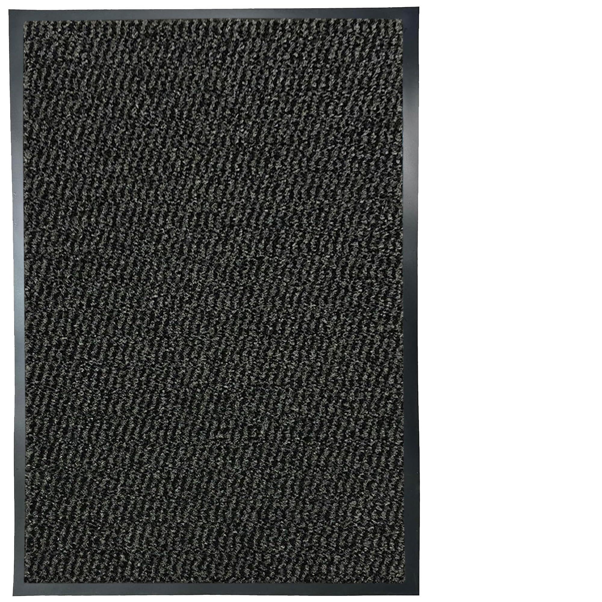 Door Mats Indoor 120cm x 180cm , Washable indoor Outdoor Rugs Matts, Heavy Duty Non-slip Entrance Mat, Super Absorbent Front Door Mat Kitchen Hallway Bath Barrier Rugs (Anthracite, 120 x 180 cm) โ image 1