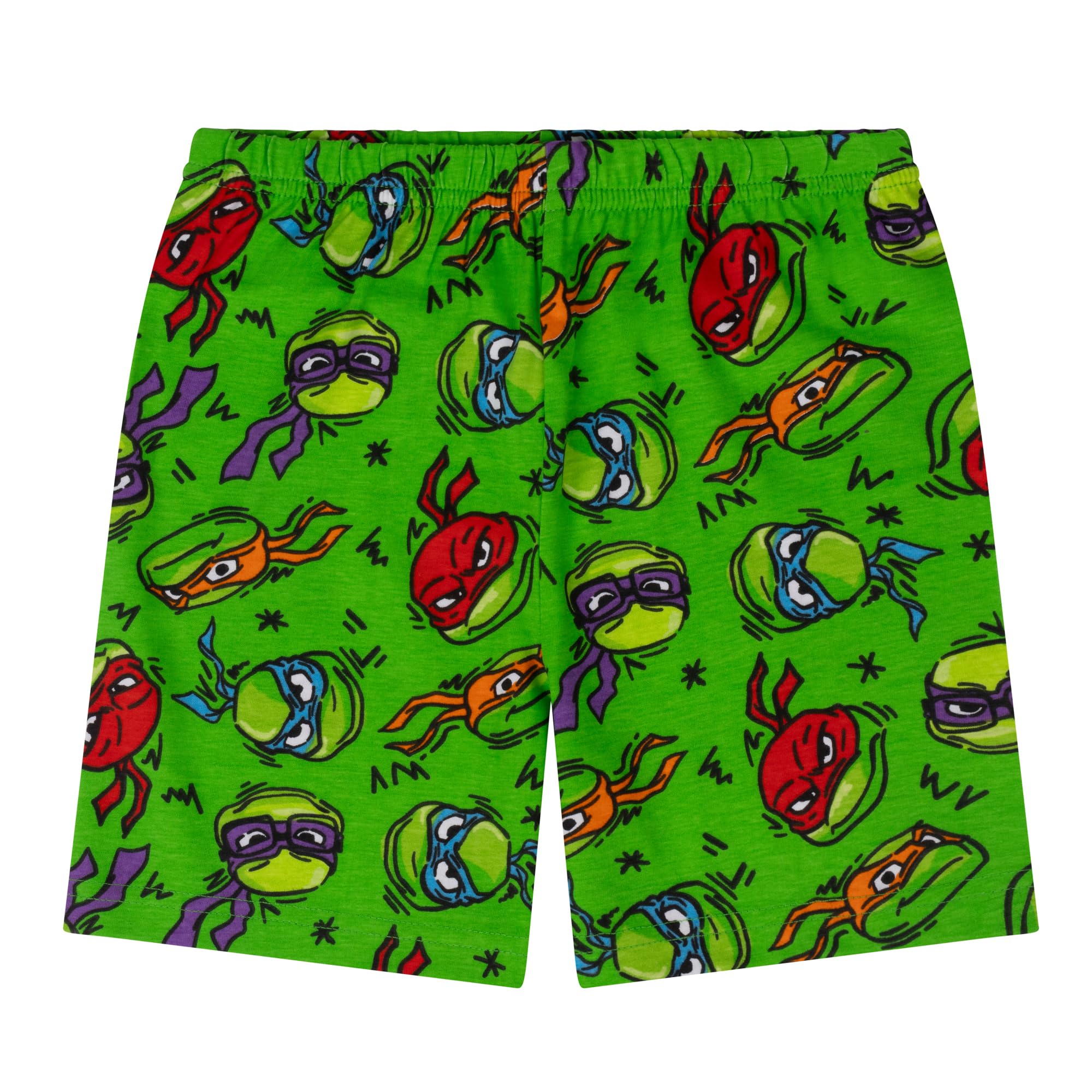 Teenage Mutant Ninja Turtles Tartarughe Ninja Pigiama a Maniche Corte per Bambini - 100% Cotone