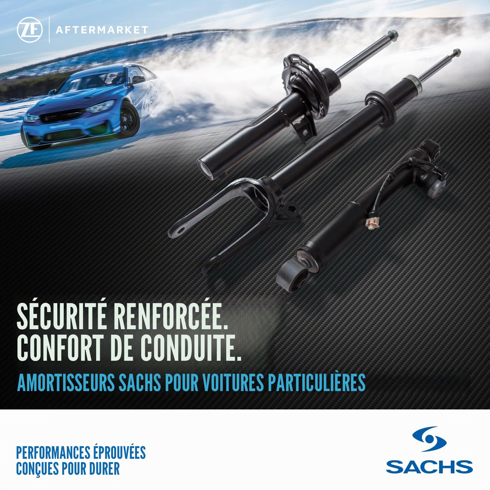 SACHS 315 743 Amortisseur pour Citroen C15 Camionnette/Monospace (VD_) 1984-2006 Essieu Arrière et autres véhicules