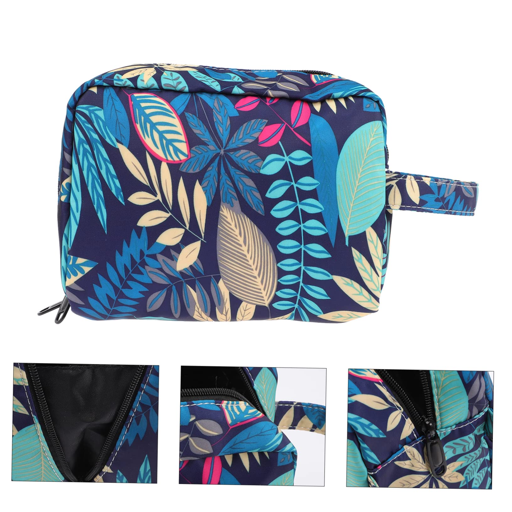 Didiseaon 3piezas Bolsa De Maquillaje Portátil Neceser De Viaje para Cosméticos y Artículos De Aseo Organizador Compacto para Mujeres y Adolescentes Fácil De Limpiar y Almacenar para