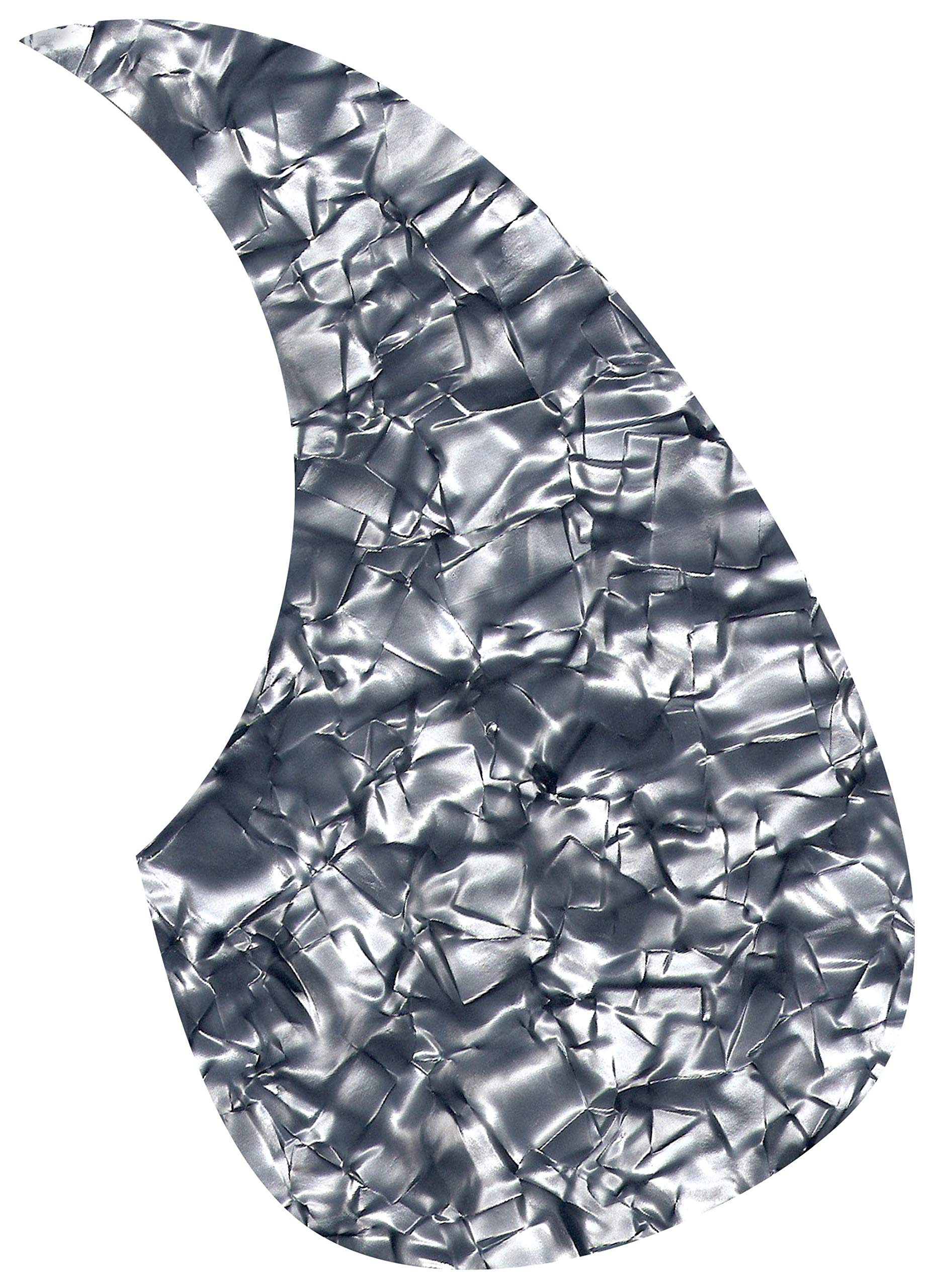 Golden Gate F-4017 Acoustic Guitar Pickguard, Black Pearl