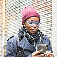 Vista 42 de DIDINSKY readers presbyopia reading glasses anti blue light for men and women. Rubber touch, flexible temples and anti-reflective lenses. Graphite